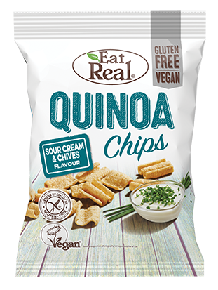 EAT REAL QUINOA CREAM&CHIVE 80gr