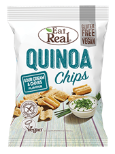 EAT REAL QUINOA CREAM&CHIVE 80gr