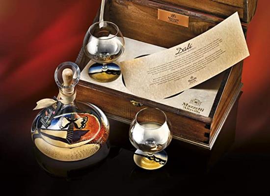 MAZZETTI DECANT'ART DALI con 2baloon grappa di barbera43°70cl