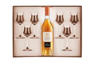 MAZZETTI INTESA CON 6calici in scatola 43° 70cl
